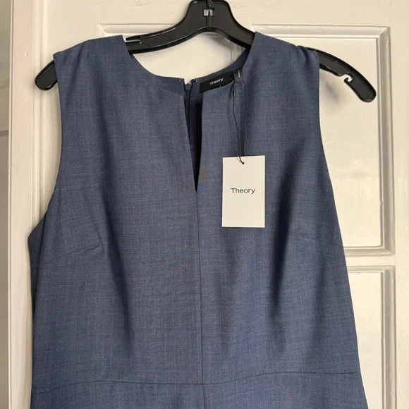 Theory Blue Ocean Miyani Dress - Picture 5 of 13